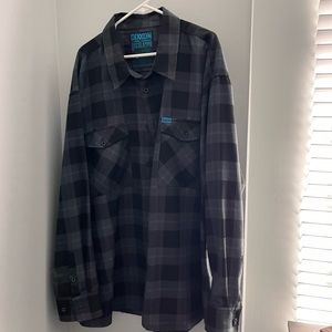 Dixxon “the regulator” mens flannel size 5Xl button down